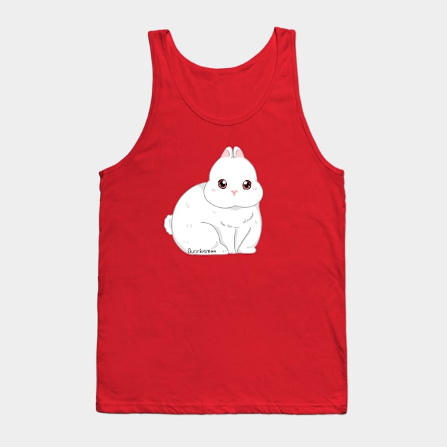 Netherland Dwaft Red Eye White . Bunniesmee Tank Top by GambarGrace